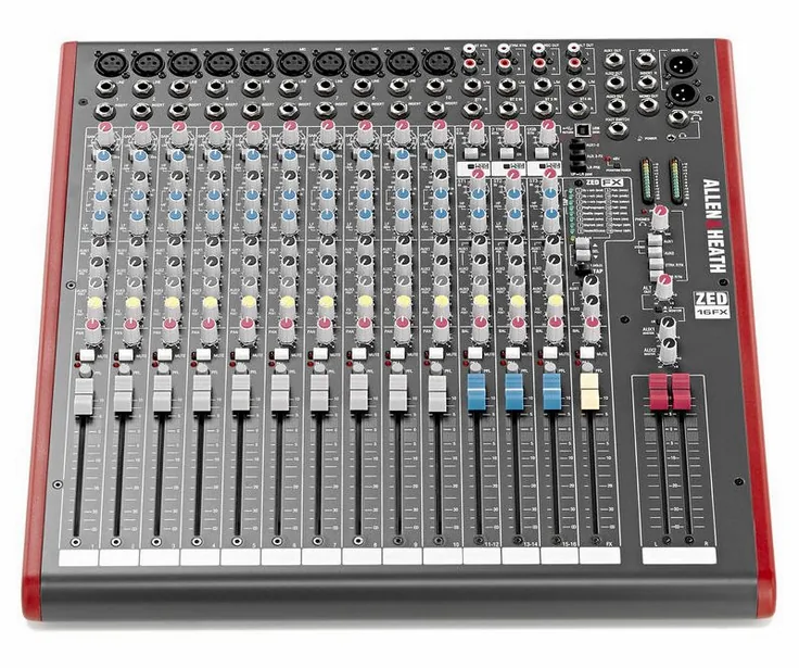 Allen & Heath ZED-16FX, vista 2