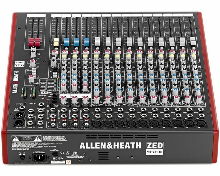 Allen & Heath ZED-16FX, vista 4