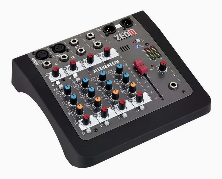 Allen & Heath ZED-6, vista 3