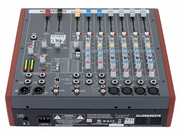 Allen & Heath ZED60-10FX, vista 4