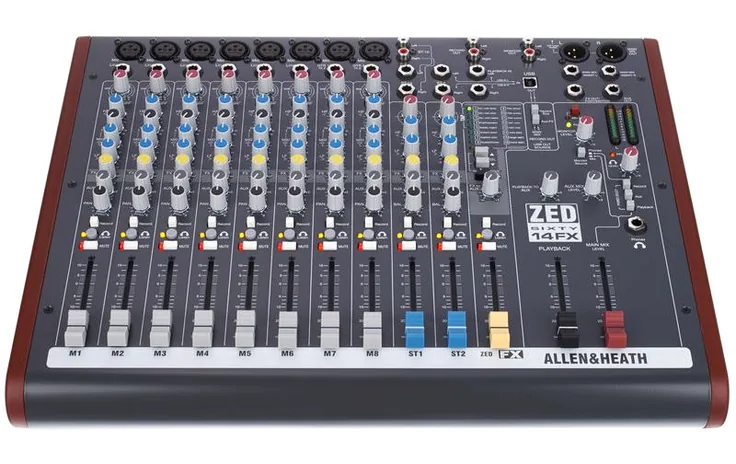 Allen & Heath ZED60-14FX, vista 2