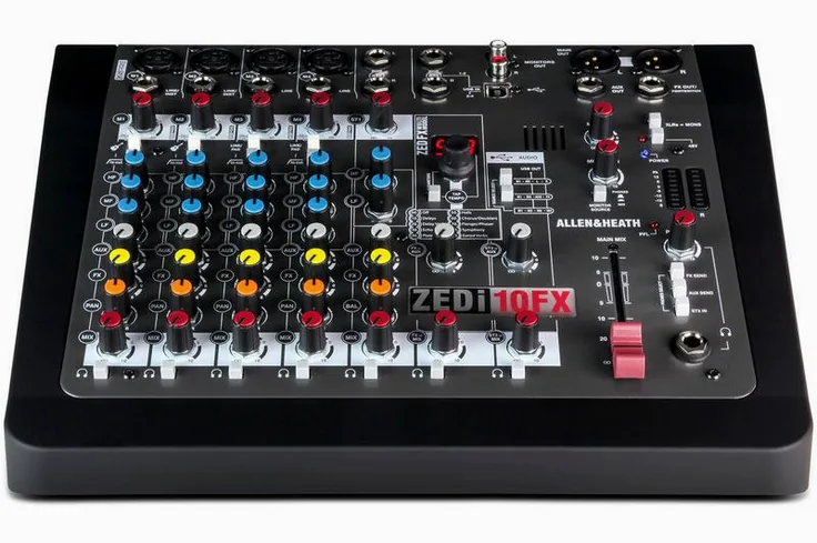Allen & Heath ZEDi-10 FX, vista 2