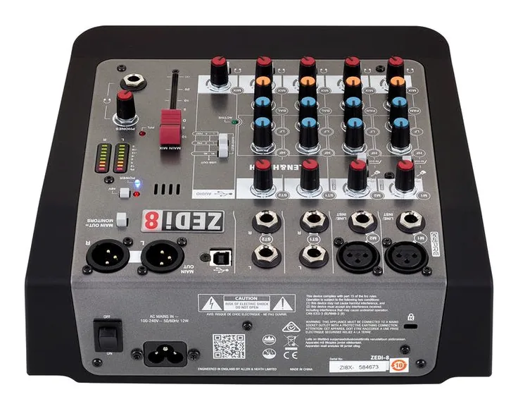 Allen & Heath ZEDi-8, vista 4