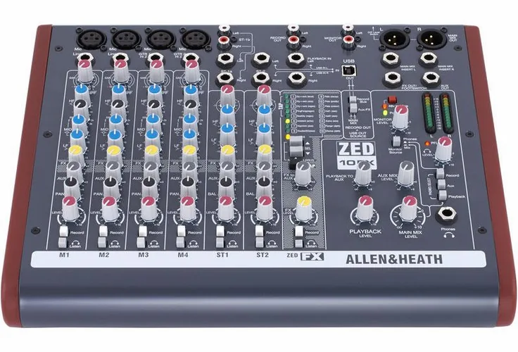 Allen & Heath ZED-10FX, vista 2
