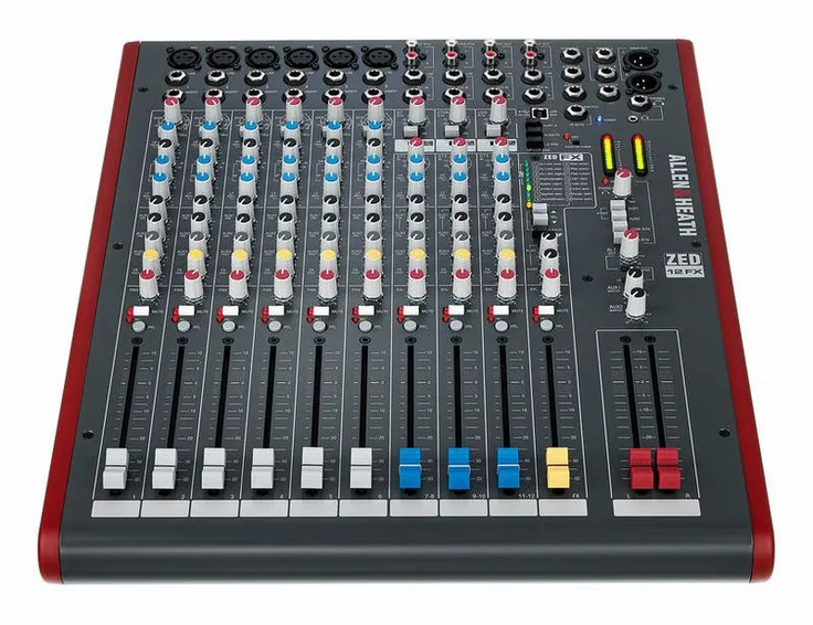Allen & Heath ZED-12FX, vista 2