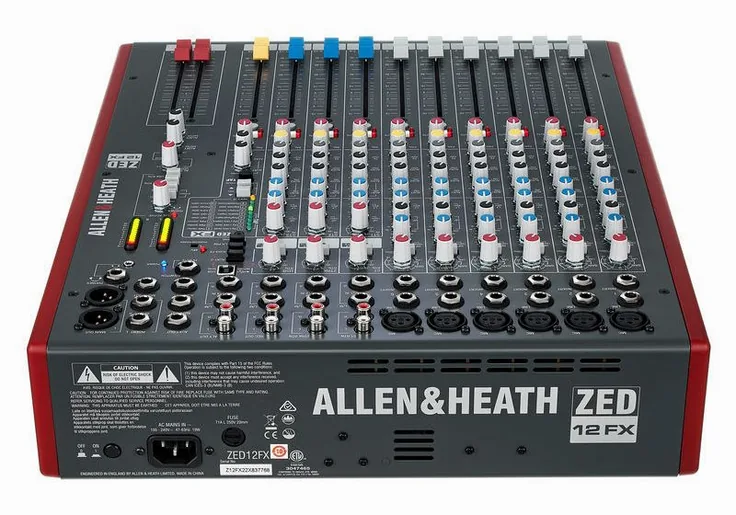 Allen & Heath ZED-12FX, vista 4