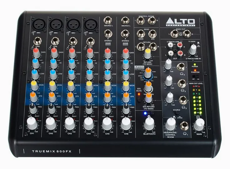 Alto TrueMix 800FX, vista 2