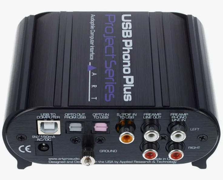 ART USB Phono Plus PS, vista 4
