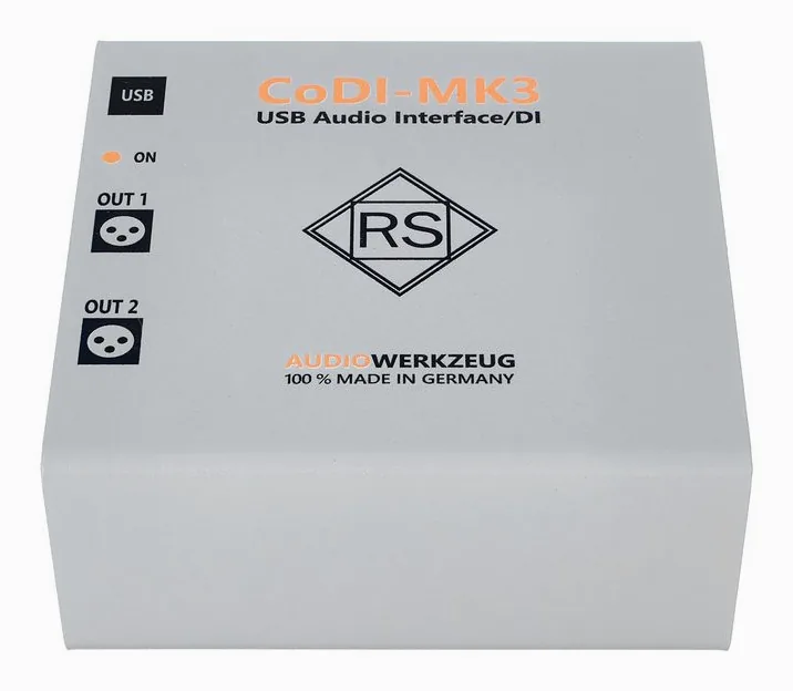 Audiowerkzeug CoDi MK3, vista 2