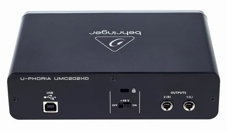 Behringer U-Phoria UMC202HD, vista 4