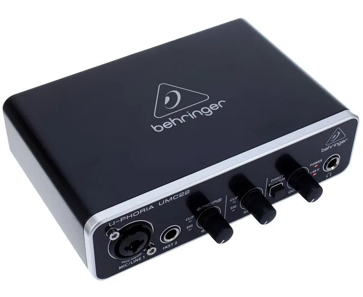 Behringer U-Phoria UMC22, vista 3