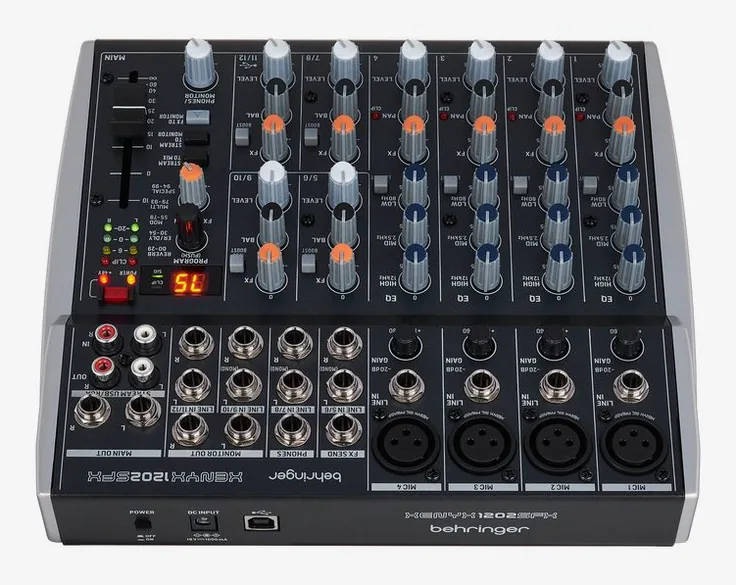 Behringer Xenyx 1202SFX, vista 4