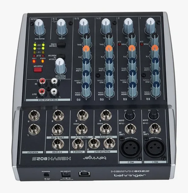 Behringer Xenyx 802S, vista 4