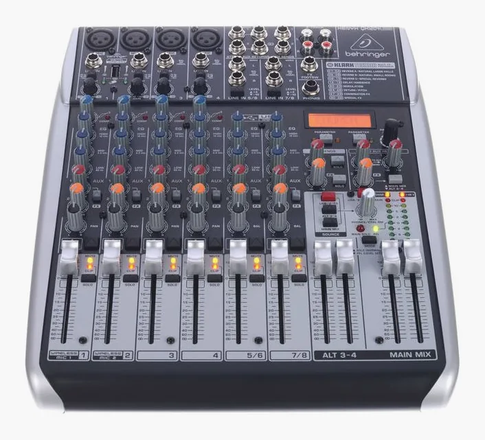 Behringer Xenyx QX1204USB, vista 2
