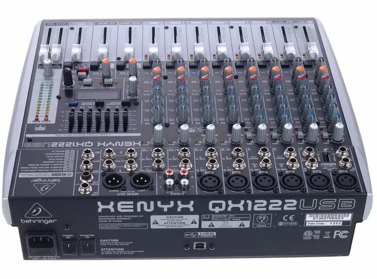 Behringer Xenyx QX1222USB, vista 3