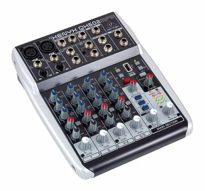 Behringer Xenyx QX602MP3, vista 3