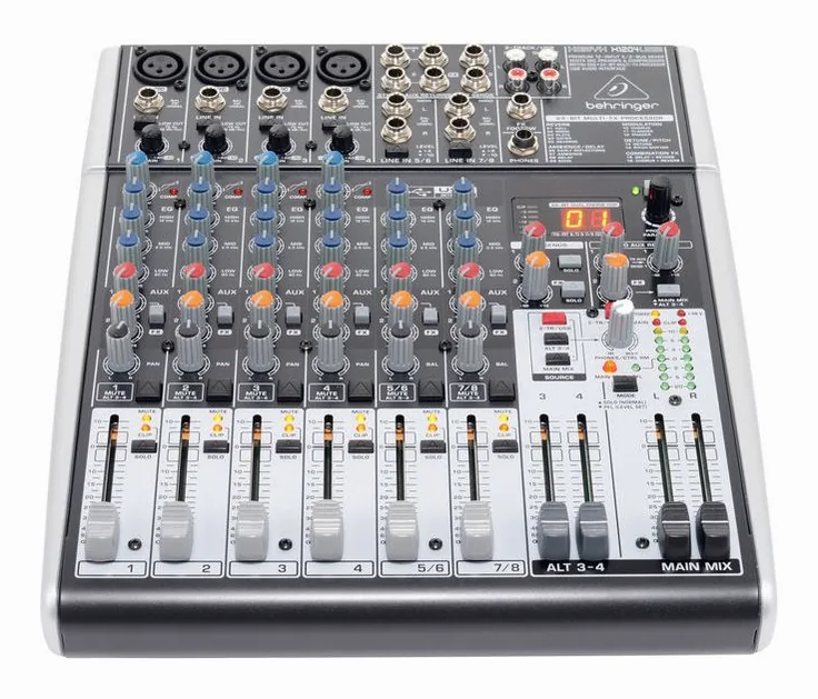 Behringer Xenyx X1204 USB, vista 2