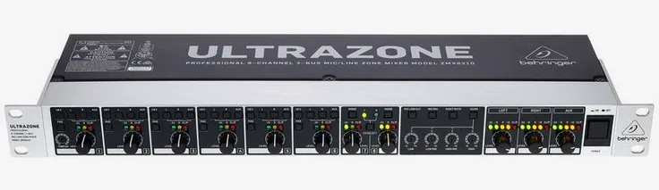 Behringer ZMX8210 V2 Ultrazone, vista 2