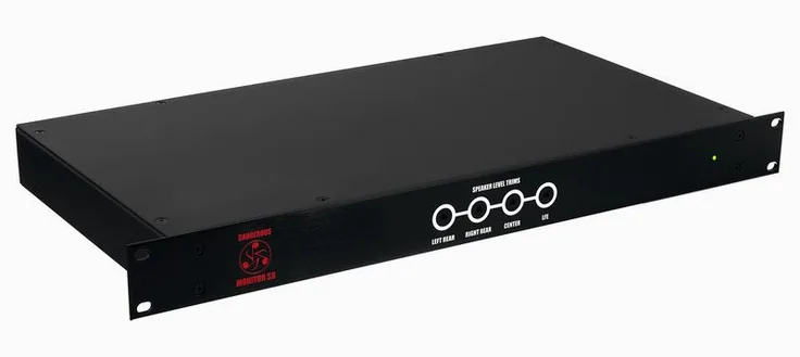 Dangerous Music Monitor SR, vista 3