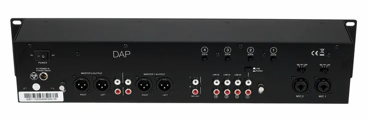 DAP-Audio IMIX-6.2, vista 4