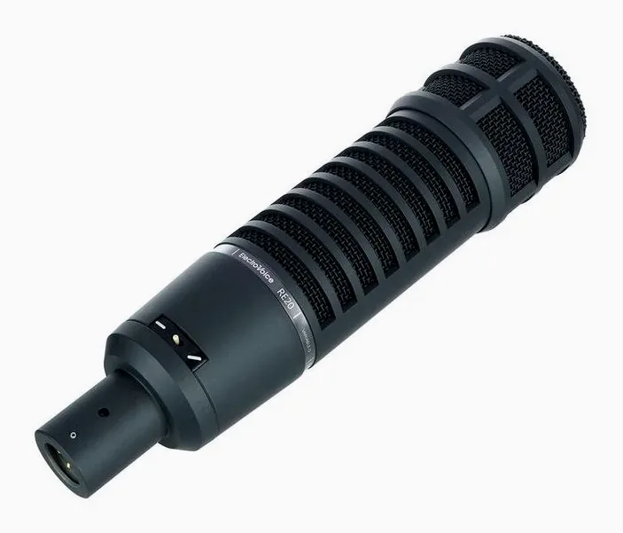 EV RE20-Black, vista 3