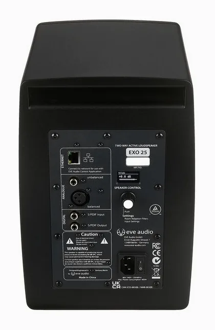 EVE Audio EXO 25, vista 4