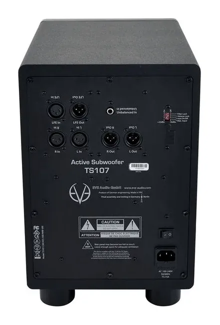 EVE Audio TS107, vista 4