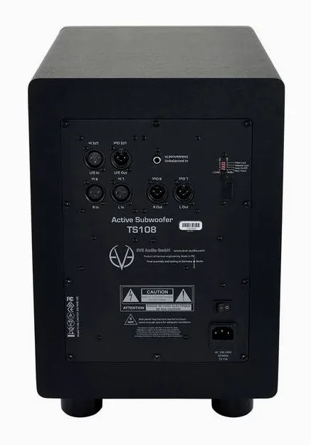 EVE Audio TS108, vista 4