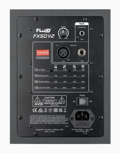 Fluid Audio FX50 V2, vista 4