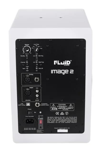 Fluid Audio Image 2 White, vista 4
