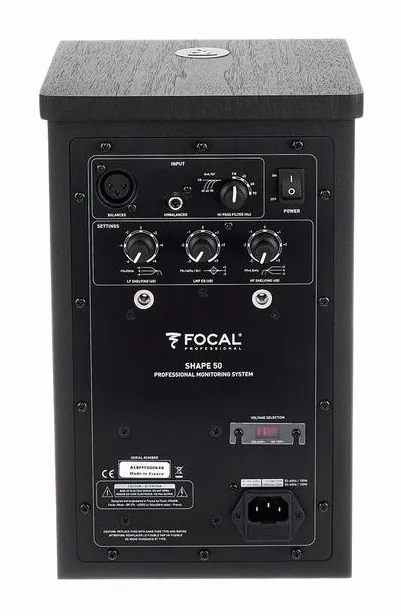 Focal Shape 50, vista 4
