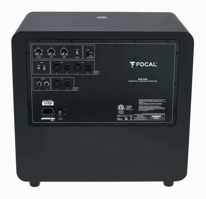 Focal Sub One, vista 4