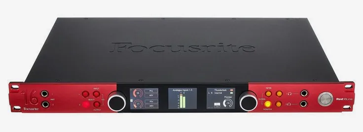 Focusrite Red 16 Line, vista 2