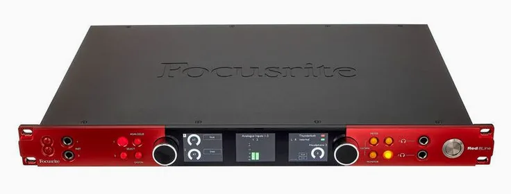 Focusrite Red 8 Line, vista 2