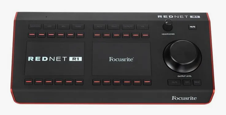 Focusrite RedNet R1, vista 3