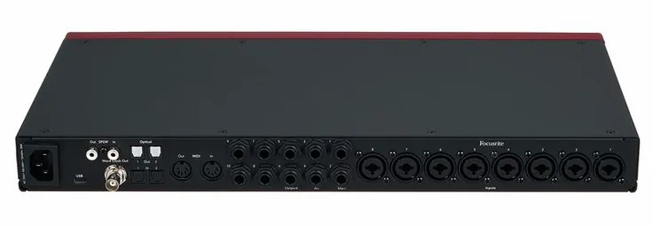 Focusrite Scarlett 18i20 4th Gen, vista 4