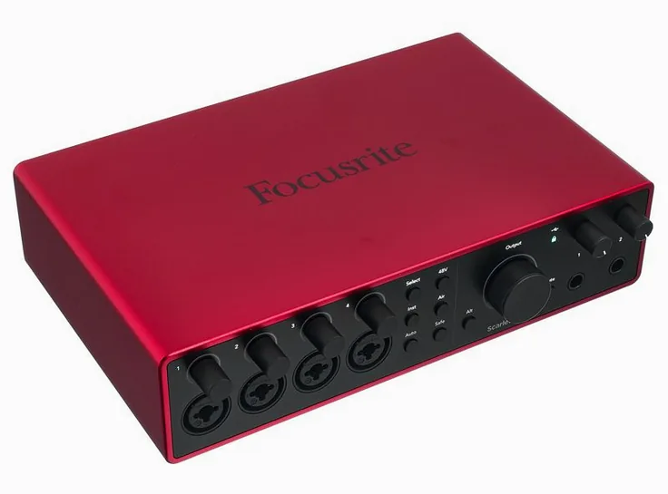 Focusrite Scarlett 18i16 4th Gen, vista 3