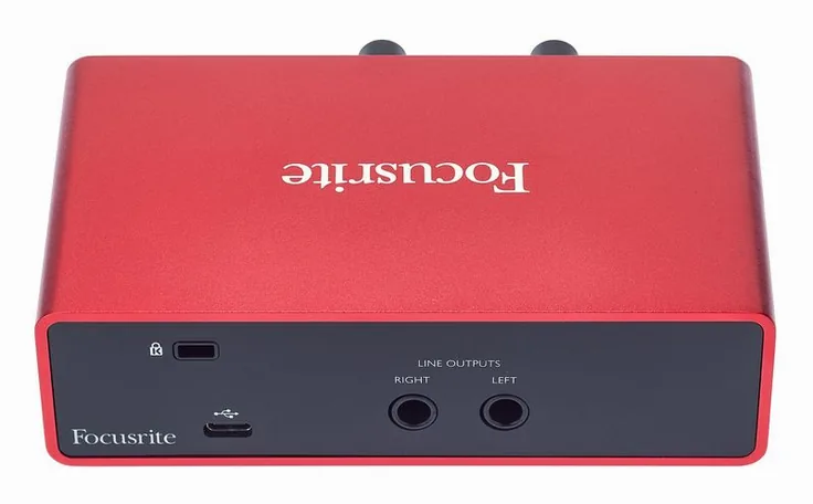 Focusrite Scarlett Solo 3rd Gen, vista 4