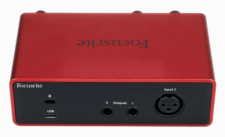 Focusrite Scarlett Solo 4th Gen, vista 4