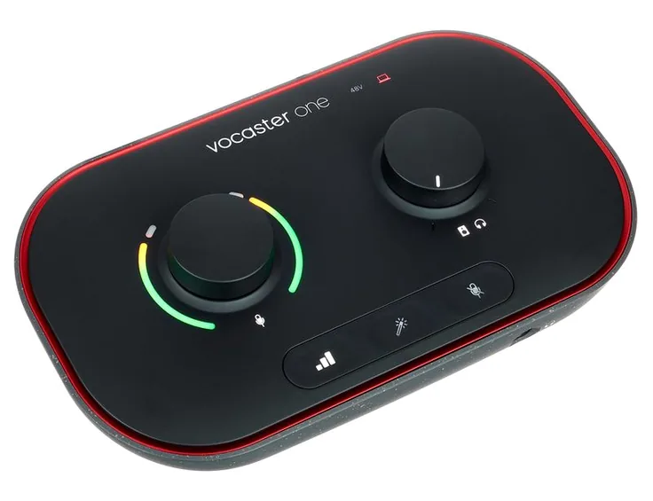 Focusrite Vocaster One, vista 3