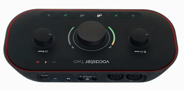 Focusrite Vocaster Two, vista 4