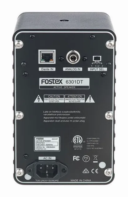 Fostex 6301DT, vista 4