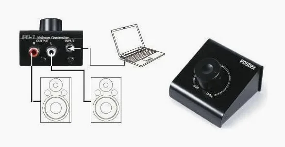 Fostex PC-1 black, vista 2