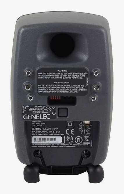 Genelec 8010 AP, vista 4