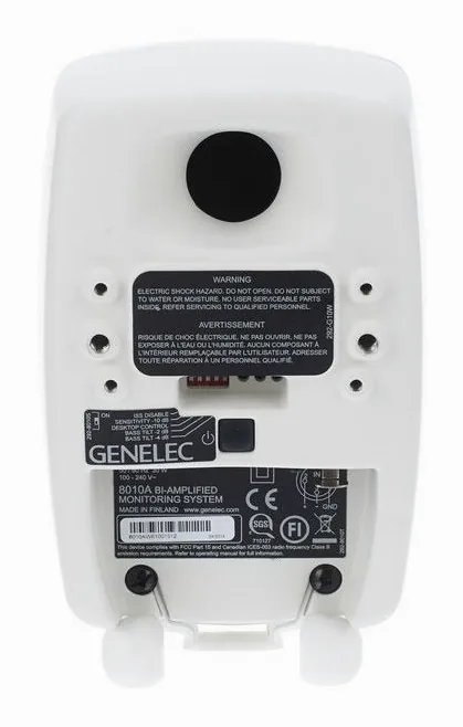 Genelec 8010 AW, vista 4