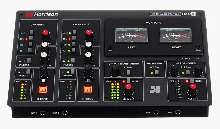 Harrison Audio Flex-10, vista 2