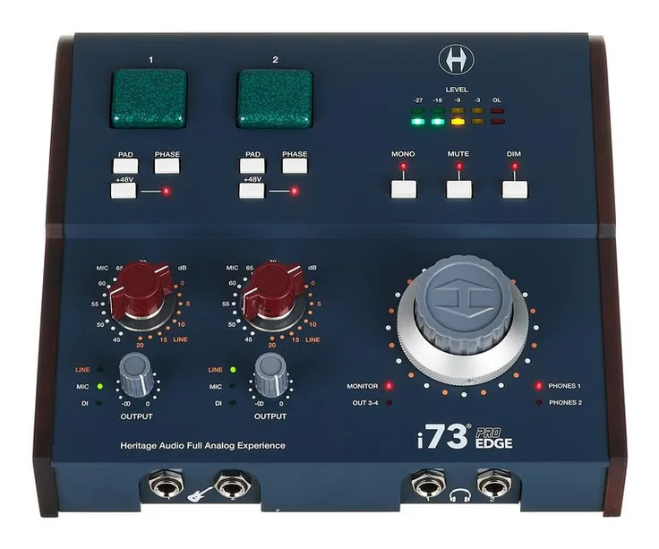Heritage Audio i73 Pro Edge, vista 2
