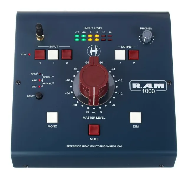 Heritage Audio RAM 1000, vista 2