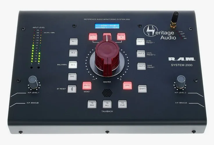Heritage Audio RAM System 2000, vista 2