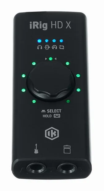 IK Multimedia iRig HD X, vista 2